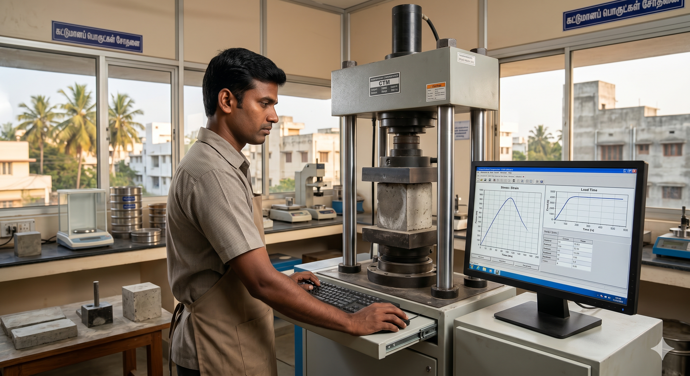 Computerized Compression Testing Machines